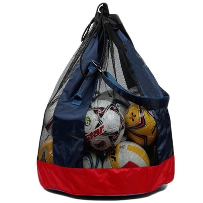 420Dオックスフォードの布の網のサッカー ボール袋65 x 65 x 82 Cmのサイズの大きい荷を積まれた球のパッケージ