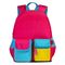 多目的ナイロン小学校袋は習慣色の大きいスペースをBackpacks