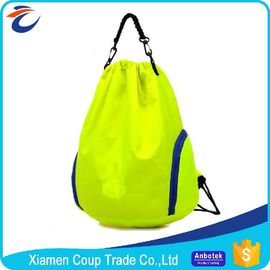 Ecoの友好的な洗濯できる着色されたドローストリング袋/体育館袋ドローストリング袋