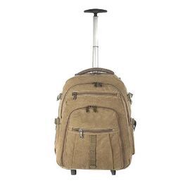 旅行トロリー袋の軽量の折り畳み式のバックパックの調節バンドを防水して下さい