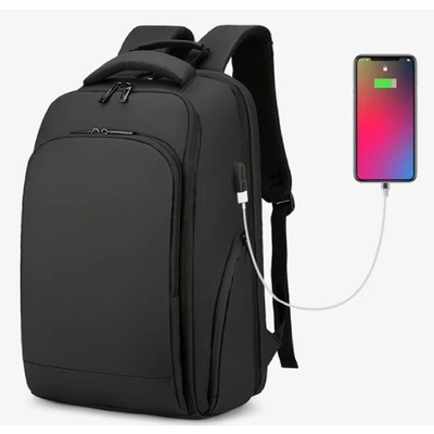 ファッション ビジネス 防水 ラップトップ バッグ カスタム 多機能 露天旅行 バックパック USB付き