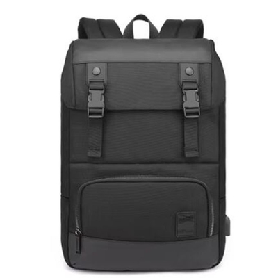 オーダーメイド オックスフォード シンプル カジュアル ビジネス バッグ 防水 ラップトップ バックパック USB 充電器