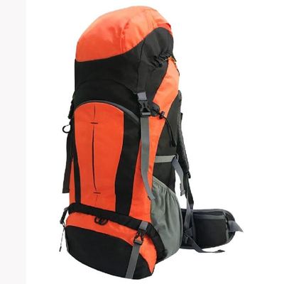 バックパック袋の大きい容量をハイキングする男女兼用の防水屋外スポーツポリエステル