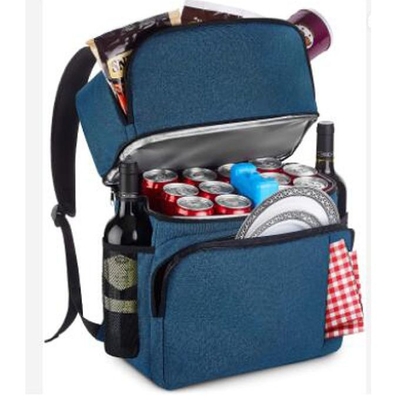 Oem 4人の再使用可能な絶縁されたクーラーは食糧貯蔵のピクニック運送バックパックを袋に入れる