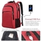 赤いオフィスのラップトップのバックパックの偶然のスポーツは反盗難学生のランドセルをBackpacks