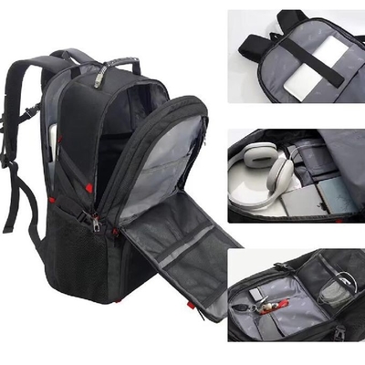 カスタム スポーツ ジム バッグ 防水 学校 旅行 バックパック 靴庫 USB 充電ポート