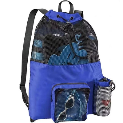 ジム スポーツ ドラストリング バックパック 防水 メッシュ ポリエステル ビーチ トラベル バッグ