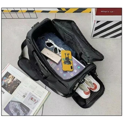 大型耐久性 デュッフルバッグ ジム旅行 デュッフルバッグ 多機能旅行バッグ