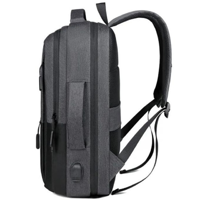軽量 防水 快適なビジネスラップトップ バックパック USB充電ポート