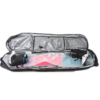 Adjustable Shoulder Straps Outdoor Sports Bag with Telescope Aluminium Tube Trolley System and Laptop Compartment