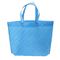 非編まれた再使用可能な袋のEcoの友好的な食料雑貨入れの袋を折る青いピンク色